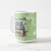 Ich wünschte, mehr Menschen wären fließend Kaffeetasse (Vorderseite Links)