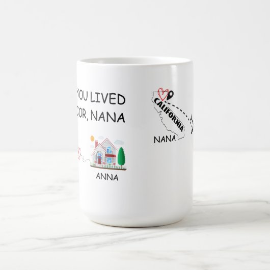 Ich wünschte, Sie leben an der nächsten Tasse, per Verwandlungstasse (Zentrum)