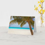 Ich wünschte, Sie wären hier! Karte (Gelbe Blume)