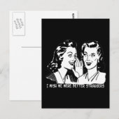 Ich wünschte, wir wären bessere Fremde Postkarte (Vorne/Hinten)