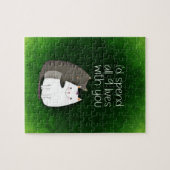 Ich würde alle neun Leben mit Ihnen zwei Katzen Puzzle (Horizontal)