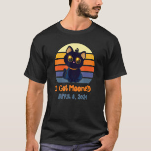 Ich wurde am 8. April 2024 bei der totalen Sonnenf T-Shirt