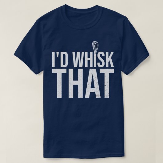 Ich würde das Design für eine Backphase flüstern T-Shirt (Design vorne)
