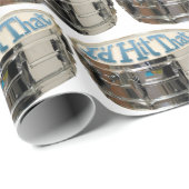 Ich würde das Fun Snare Drum Drummer Schlagzeug tr Geschenkpapier (Rolleneckpunkt)