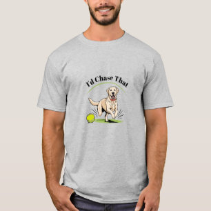 Ich würde das jagen" Labrador Retriever T - Shirt