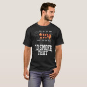 Ich würde das Kochen rauchen T-Shirt (Vorne ganz)