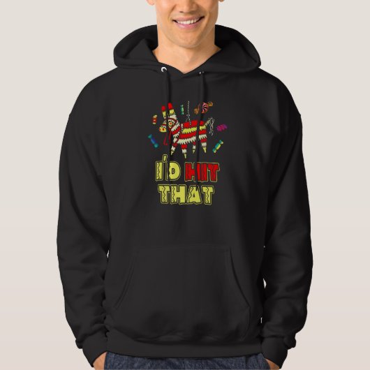 Ich würde das Pinata Ideas Kostüm für Cinco de Ma Hoodie (Vorderseite)