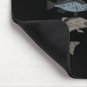 Ich würde das rauchen - Funny Fishing und Grillen Mousepad (Ecke)