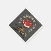 Ich würde das rauchen serviette (Ecke)