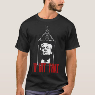Ich würde den Beutel gegen Donald Trump schlagen T-Shirt
