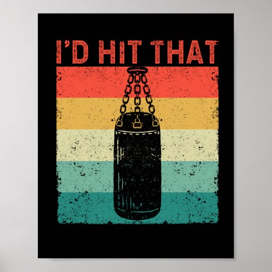 Ich würde den Boxertrainer-Fan von der Fliege tref Poster (Vorne)