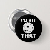 Ich würde den Pickleball Player Badminton Racquet Button (Vorne & Hinten)