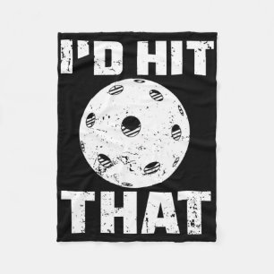 Ich würde den Pickleball Player Badminton Racquet Fleecedecke