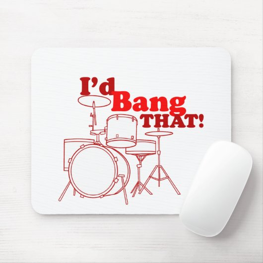 Ich würde den schlagen! mousepad (Mit Mouse)