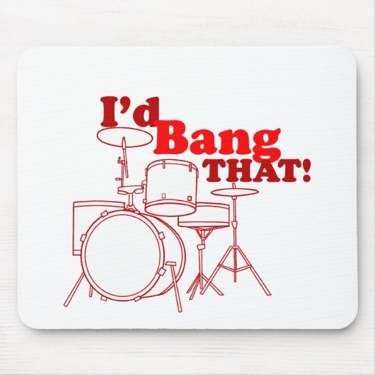 Ich würde den schlagen! mousepad (Vorne)