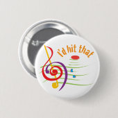 Ich würde den schlagen (Soprane) Button (Vorne & Hinten)