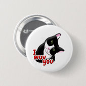 Ich würde dich Cat haben lassen Button (Vorne & Hinten)