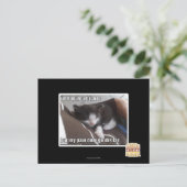 Ich würde dich größer umarmen postkarte (Stehend Vorderseite)