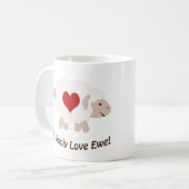 Ich würde dich Liebe! Kaffeetasse (Vorderseite Links)