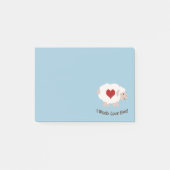 Ich würde dich Liebe! Post-it Klebezettel (Vorderseite)