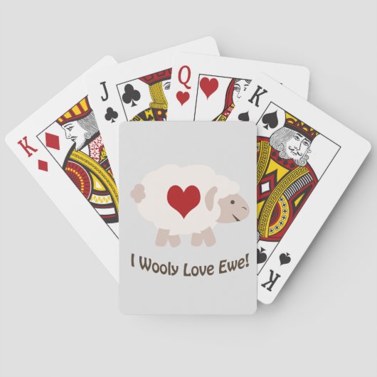 Ich würde dich Liebe! Spielkarten (Rückseite)