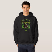 Ich würde dich vor Zombies drängen, um meinen Pu R Hoodie (Vorne ganz)