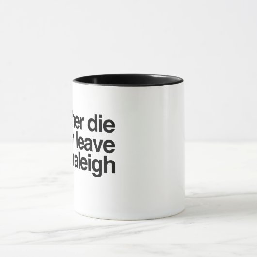 Ich wurde die eher als verlassen tasse (Zentrum)