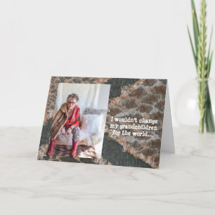 Ich würde die Welt für meine Grandkinder-Karte wec Karte