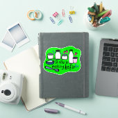 ICH WÜRDE DIE ZENTRALE Fun Fermentation ANSTALTEN Aufkleber (iPad Hülle)