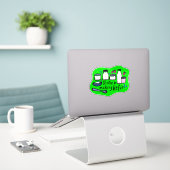 ICH WÜRDE DIE ZENTRALE Fun Fermentation ANSTALTEN Aufkleber (Laptop auf Schreibtisch)