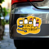 ICH WÜRDE DIE ZENTRALE Fun Fermentation ANSTALTEN Aufkleber