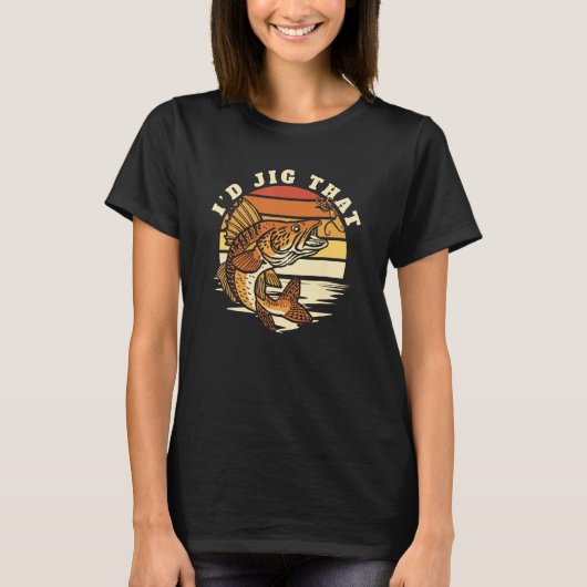 Ich würde diese Angelhaken Köder Zander Experte Wa T-Shirt (Vorderseite)