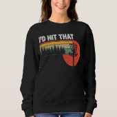 Ich würde diese Disk Golf Tree Disk Golf mit Par 1 Sweatshirt (Vorderseite)