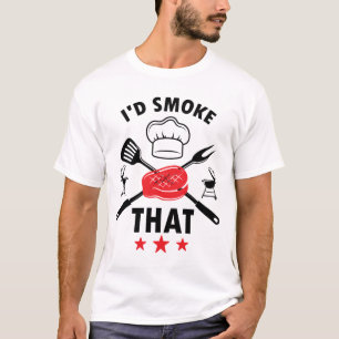 Ich würde diese lustige GRILLEN rauchen, die ein G T-Shirt