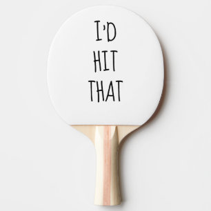Ich würde diesen Humor lustig finden Geschenkspruc Tischtennis Schläger