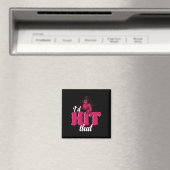 Ich würde dieses lustige Box-Geschenk für Kickbox- Magnet (In Situ (Geschirrspüler))