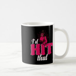 Ich würde dieses lustige Boxgeschenk für Kickbox-F Kaffeetasse
