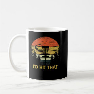 Ich würde dieses lustige Disc-Golf-Frisbee-Golf-Ge Kaffeetasse