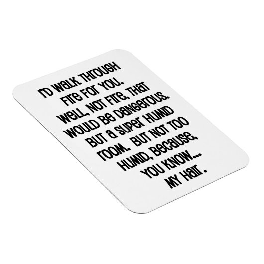 Ich würde dir das Feuer reichen Magnet (Rechte Seite)