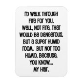 Ich würde dir das Feuer reichen Magnet (Vertikal)