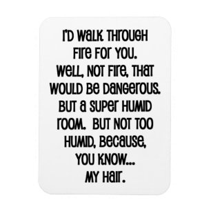 Ich würde dir das Feuer reichen Magnet