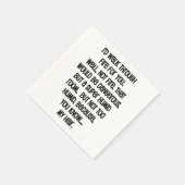 Ich würde dir das Feuer reichen Serviette (Ecke)