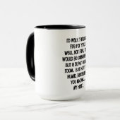 Ich würde dir das Feuer reichen Tasse (Vorderseite Links)