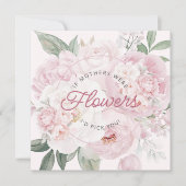 Ich würde dir die Peony-Blume am Muttertag aussuch Karte (Vorderseite)