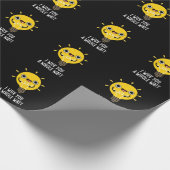 Ich würde dir einen ganzen Watt Strom geben, dunkl Geschenkpapier (Ecke)