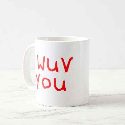 Ich würde dir Kaffee-Tasse Kaffeetasse (Vorderseite Links)