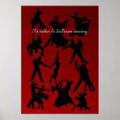 Ich würde eher als Ballsaal tanzen Poster (Vorne)