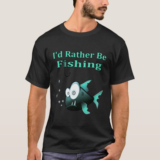 Ich würde eher angeln T-Shirt (Vorderseite)