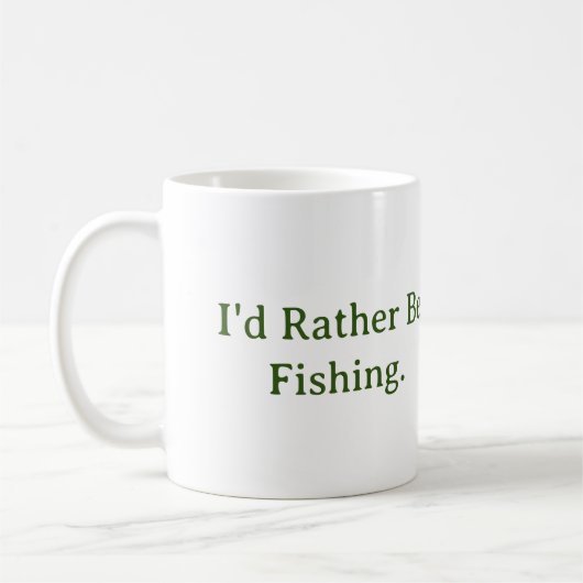 Ich würde eher angeln. Tasse (Links)