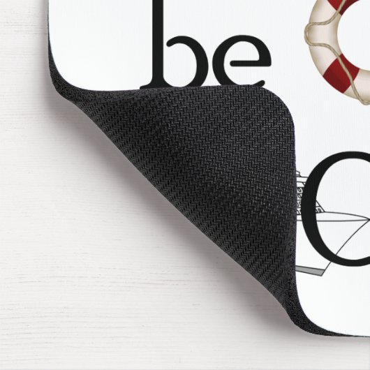 Ich würde eher auf einer Kreuzfahrt sein Mousepad (Ecke)